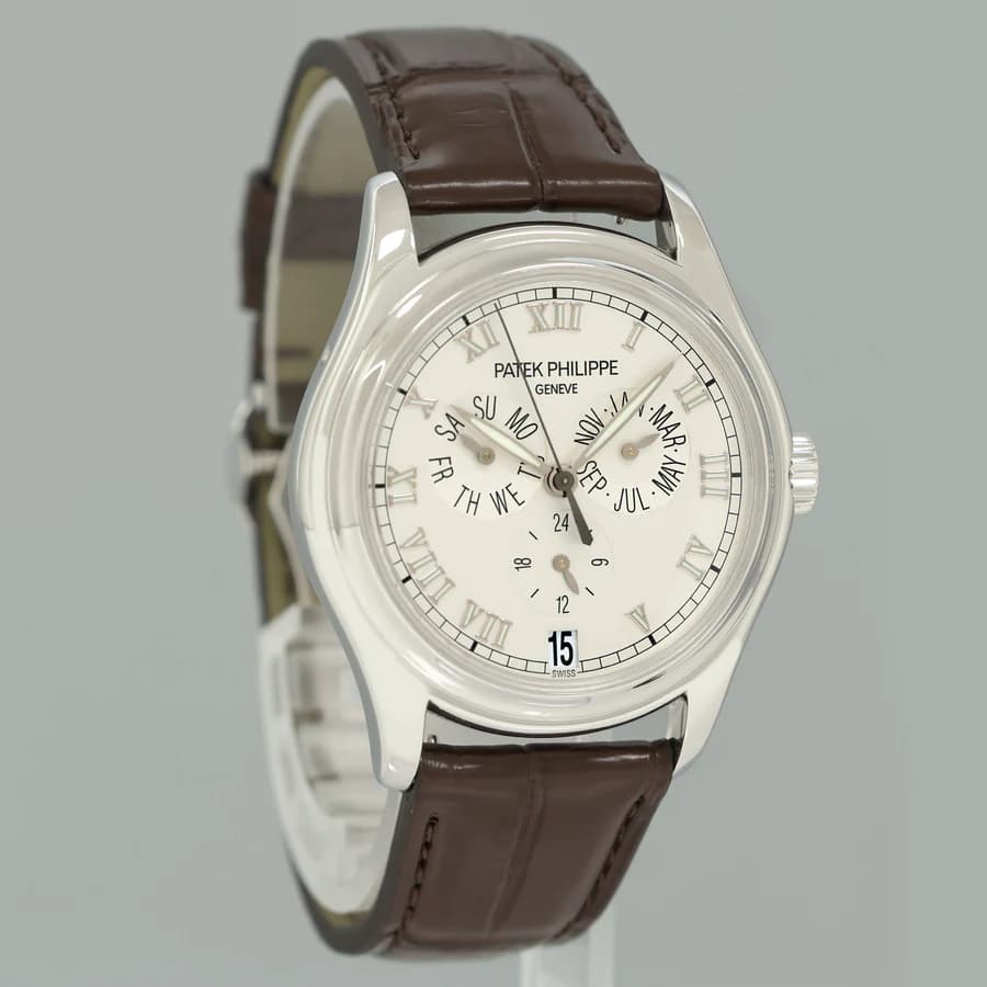 Patek Philippe Annual Calendar 5035G White Gold Roman — фото 3