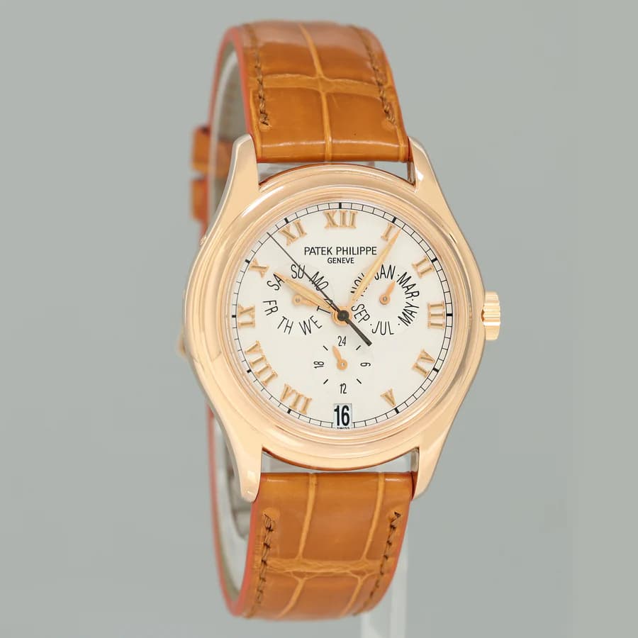 Patek Philippe Annual Calendar 5035R Rose Gold White Roman — фото 2