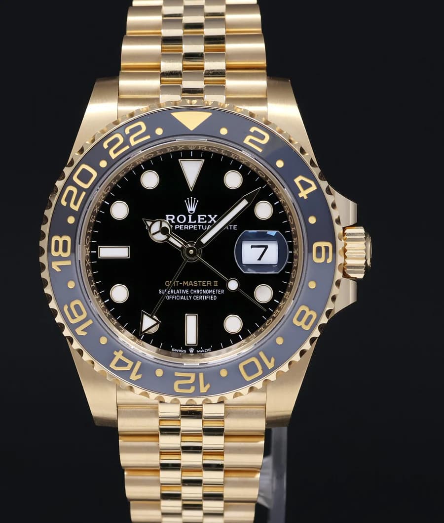 Rolex GMT-Master II 126718 Yellow Gold GRNR