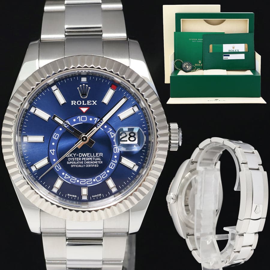 Rolex Sky-Dweller 326934 Steel Blue — фото 3