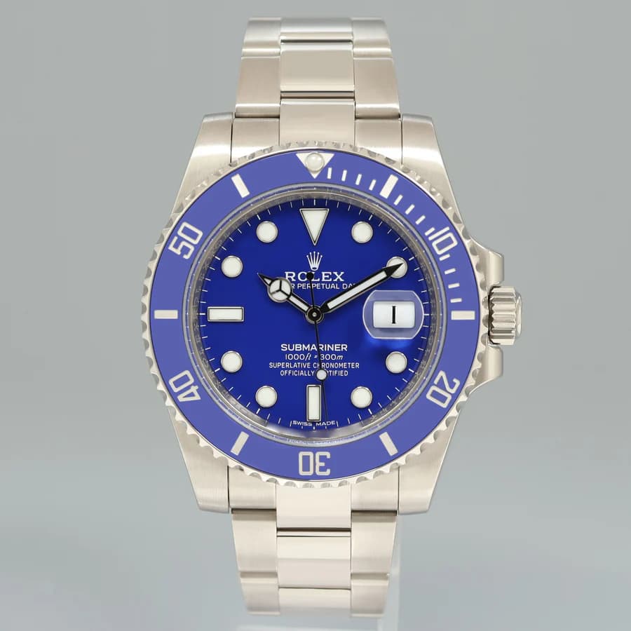 Rolex Submariner Date 116619LB «Smurf» — фото 2