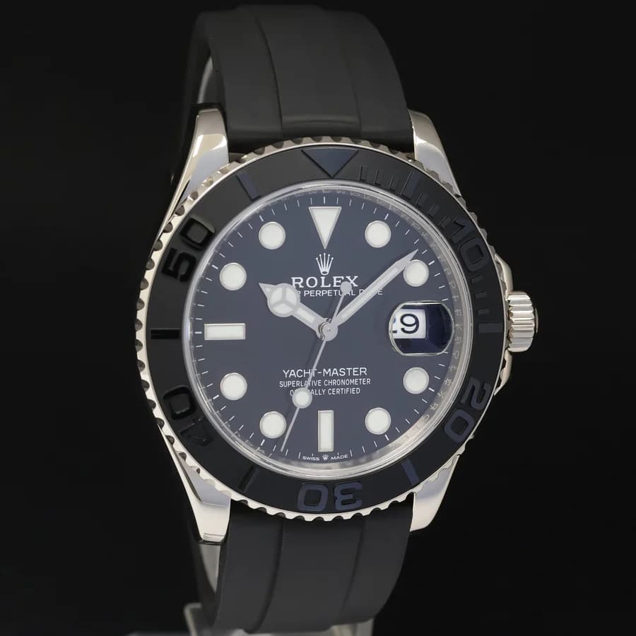Rolex Yacht-Master 42 226659 White Gold Oysterflex — фото 3