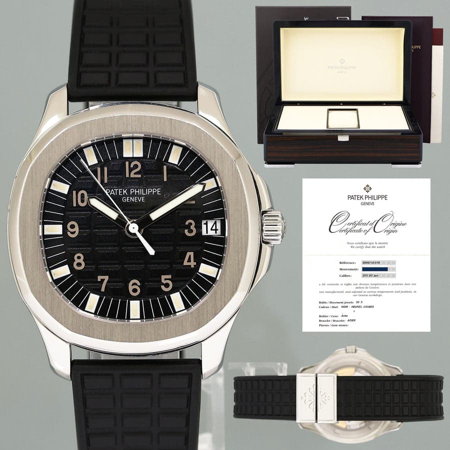 Patek Philippe Aquanaut 5065A Steel JUMBO Tritium — деталь