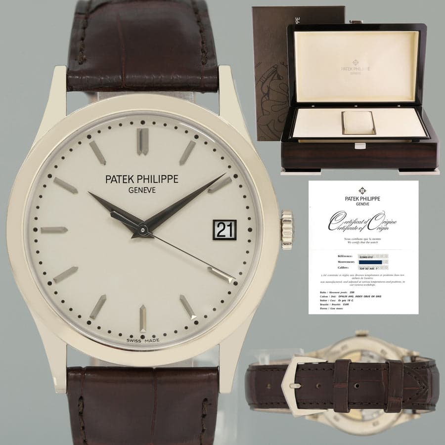 Patek Philippe Calatrava 5296G White Gold